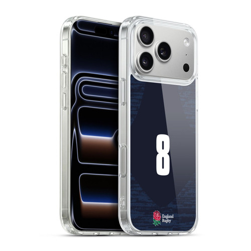 England Rugby Union 2020/21 Players Away Kit Position 8 Soft Gel Case for Apple iPhone 17 Pro Max