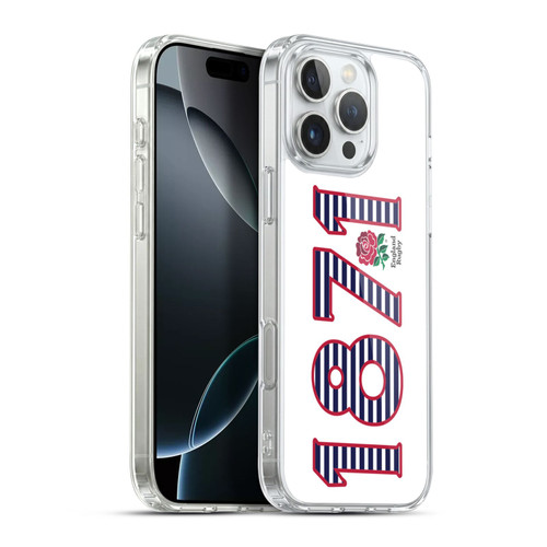 England Rugby Union 2016/17 The Rose 1871 Landscape Soft Gel Case for Apple iPhone 16 Pro Max & MagSafe