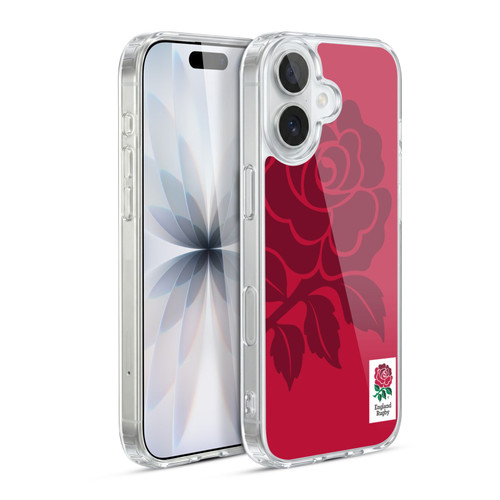 England Rugby Union 2016/17 The Rose Mono Rose Soft Gel Case for Apple iPhone 17