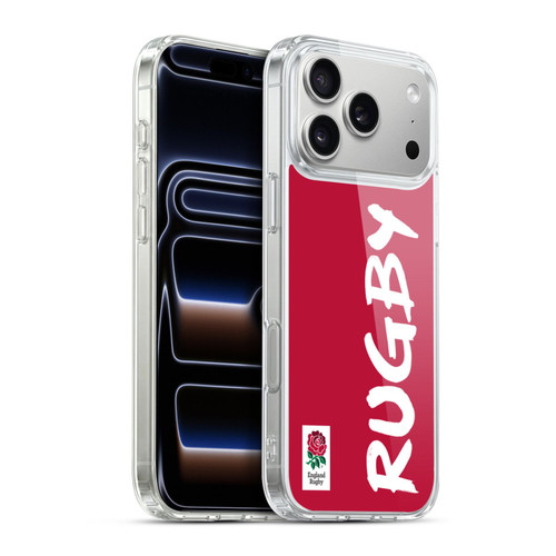 England Rugby Union 2016/17 The Rose Rugby Soft Gel Case for Apple iPhone 17 Pro Max