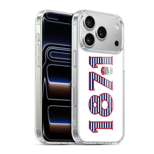 England Rugby Union 2016/17 The Rose 1871 Landscape Soft Gel Case for Apple iPhone 17 Pro