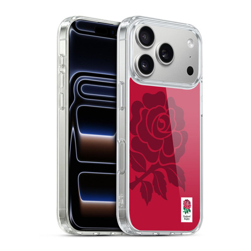England Rugby Union 2016/17 The Rose Mono Rose Soft Gel Case for Apple iPhone 17 Pro