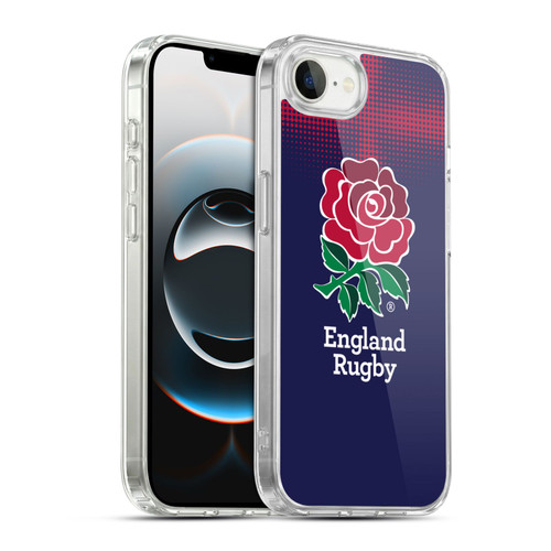 England Rugby Union 2016/17 The Rose Alternate Kit Soft Gel Case for Apple iPhone 16e / Apple iPhone 17e & MagSafe