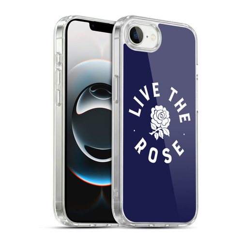 England Rugby Union 2016/17 The Rose Live The Rose 2 Soft Gel Case for Apple iPhone 16e / Apple iPhone 17e & MagSafe