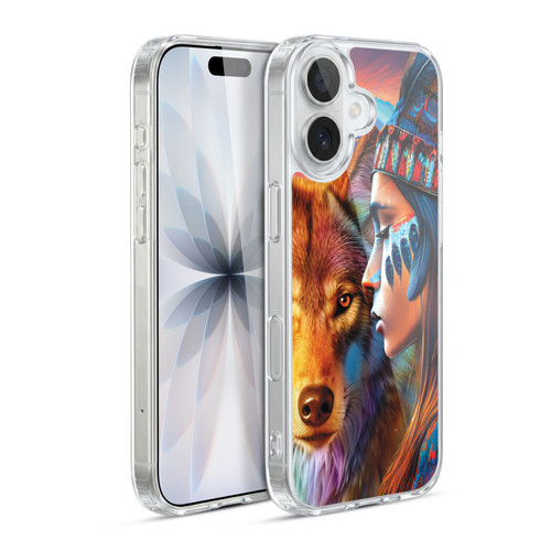 Michael David Ward Animals Wolf Soft Gel Case for Apple iPhone 17