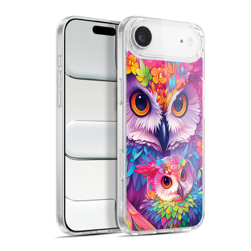 Michael David Ward Animals Owl Love You Forever Soft Gel Case for Apple iPhone 17 Air
