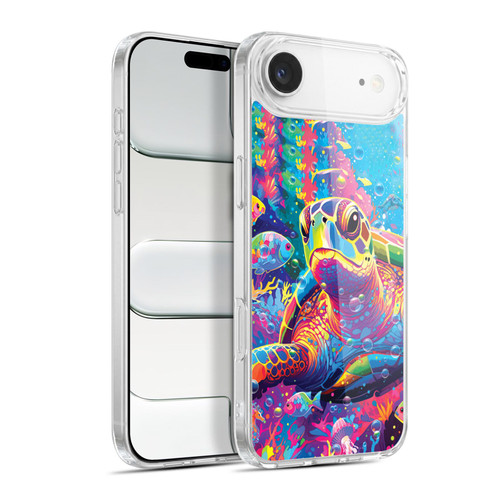 Michael David Ward Animals Turtle Magic Soft Gel Case for Apple iPhone 17 Air