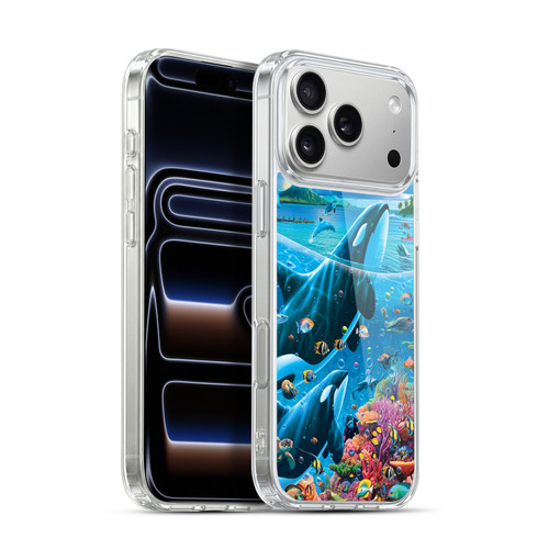 Michael David Ward Animals Sea Tales Soft Gel Case for Apple iPhone 17 Pro Max