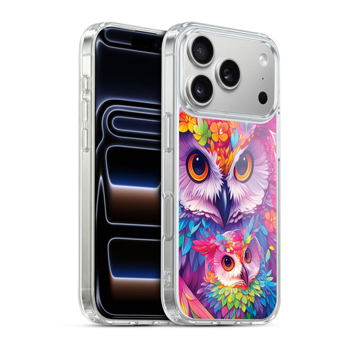 Michael David Ward Animals Owl Love You Forever Soft Gel Case for Apple iPhone 17 Pro