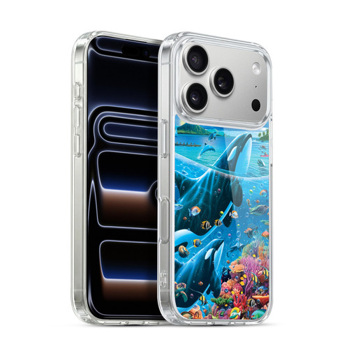 Michael David Ward Animals Sea Tales Soft Gel Case for Apple iPhone 17 Pro