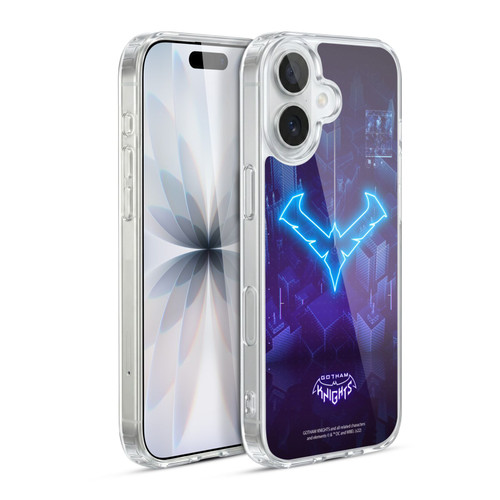 Gotham Knights Character Art Nightwing Soft Gel Case for Apple iPhone 17