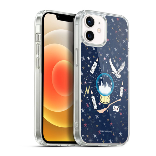 Harry Potter Deathly Hallows XXXII Hogwarts Soft Gel Case for Apple iPhone 12 / iPhone 12 Pro & MagSafe