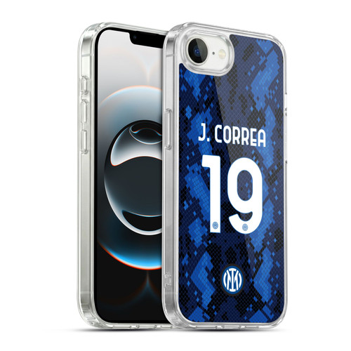 Fc Internazionale Milano 2021/22 Players Home Kit Joaquín Correa Soft Gel Case for Apple iPhone 16e / Apple iPhone 17e & MagSafe