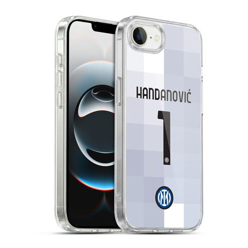 Fc Internazionale Milano 2021/22 Players Home Kit Samir Handanovic Soft Gel Case for Apple iPhone 16e / Apple iPhone 17e & MagSafe