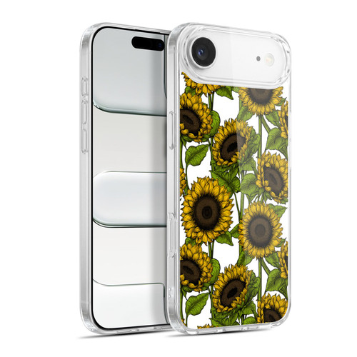 Katerina Kirilova Floral Patterns Sunflowers Soft Gel Case for Apple iPhone 17 Air
