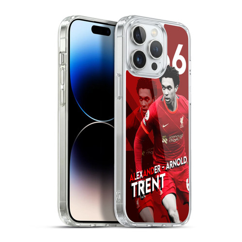 Liverpool Football Club 2021/22 First Team Trent Alexander-Arnold Soft Gel Case for Apple iPhone 13 Pro Max & MagSafe
