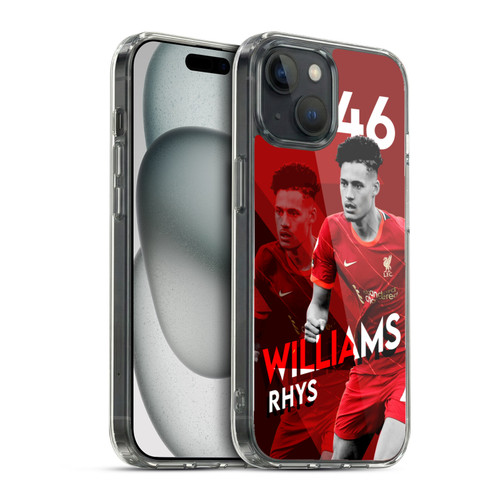 Liverpool Football Club 2021/22 First Team Rhys Williams Soft Gel Case for Apple iPhone 15 & MagSafe