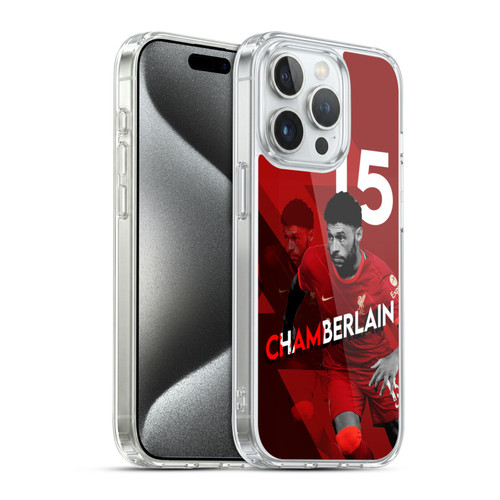 Liverpool Football Club 2021/22 First Team Alex Oxlade - Chamberlain Soft Gel Case for Apple iPhone 15 Pro & MagSafe