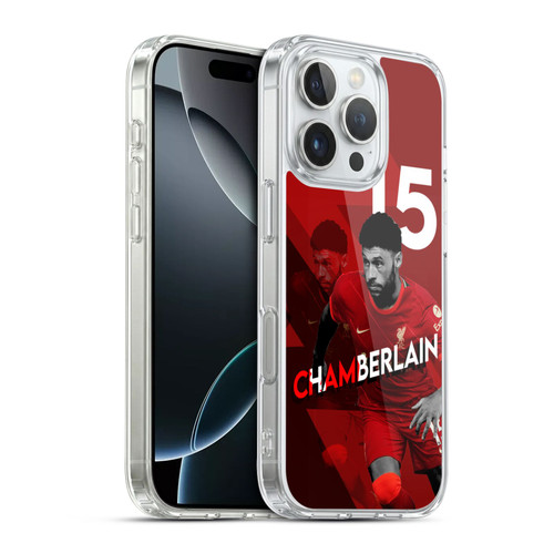 Liverpool Football Club 2021/22 First Team Alex Oxlade - Chamberlain Soft Gel Case for Apple iPhone 16 Pro & MagSafe