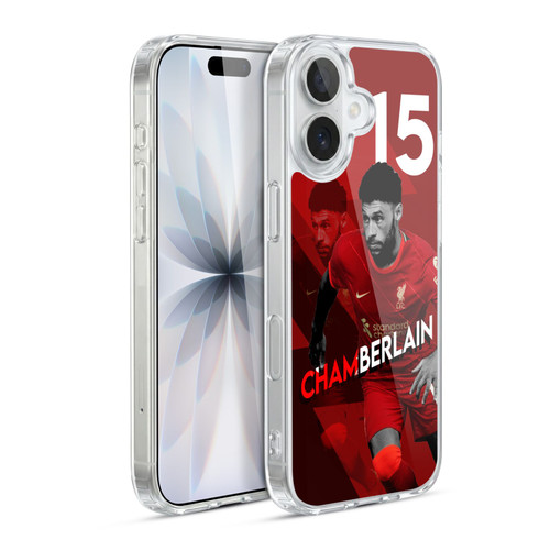 Liverpool Football Club 2021/22 First Team Alex Oxlade - Chamberlain Soft Gel Case for Apple iPhone 17
