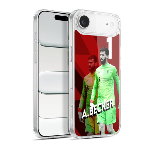 Liverpool Football Club 2021/22 First Team Alisson Becker Soft Gel Case for Apple iPhone 17 Air