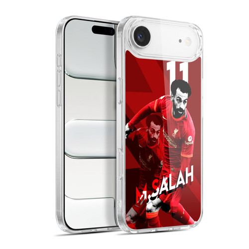Liverpool Football Club 2021/22 First Team Mohamed Salah Soft Gel Case for Apple iPhone 17 Air