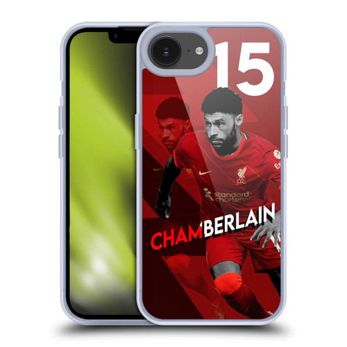 Liverpool Football Club 2021/22 First Team Alex Oxlade - Chamberlain Soft Gel Case for Apple iPhone 16e / Apple iPhone 17e & MagSafe