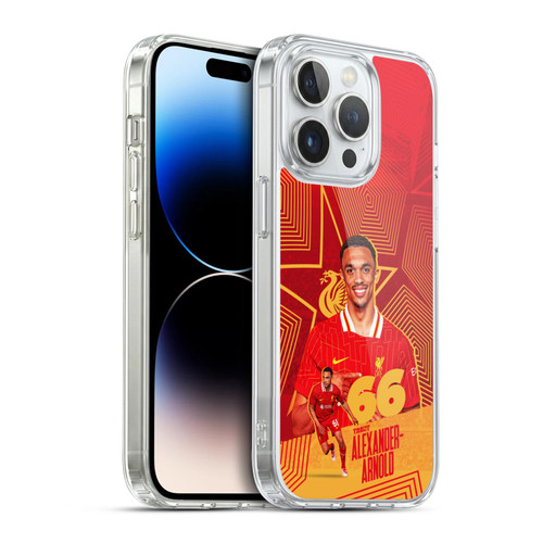 Liverpool Football Club 2024/25 First Team Trent Alexander-Arnold Soft Gel Case for Apple iPhone 14 Pro & MagSafe