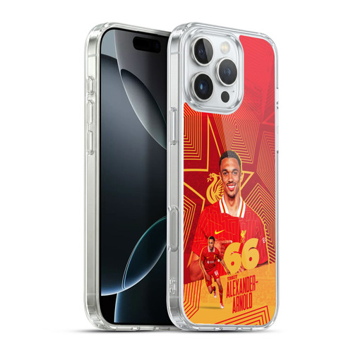 Liverpool Football Club 2024/25 First Team Trent Alexander-Arnold Soft Gel Case for Apple iPhone 16 Pro Max & MagSafe