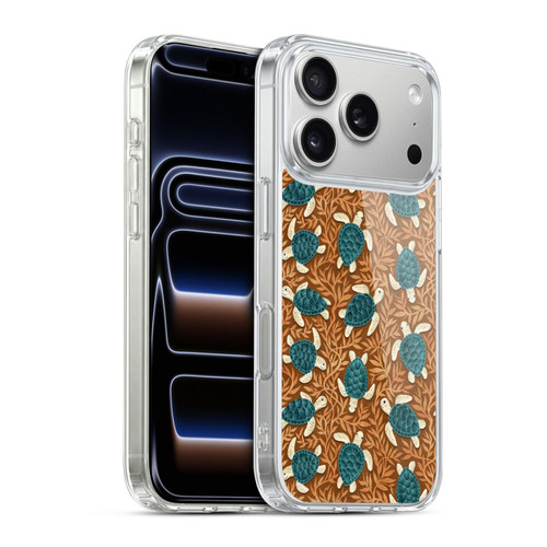 Micklyn Le Feuvre Flora And Fauna Tiny Turtle Treasures Soft Gel Case for Apple iPhone 17 Pro