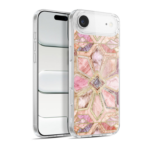 Micklyn Le Feuvre Marble Patterns Gilded Stone Tiles Soft Gel Case for Apple iPhone 17 Air