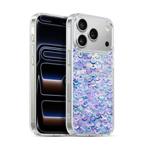 Micklyn Le Feuvre Marble Patterns Mosaic In Amethyst And Lapis Lazuli Soft Gel Case for Apple iPhone 17 Pro