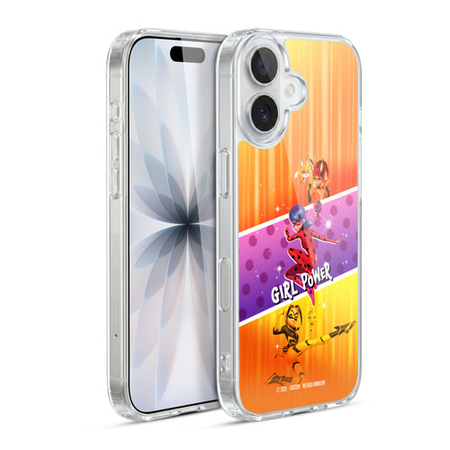 Miraculous Ladybug Graphics Girl Power Soft Gel Case for Apple iPhone 17