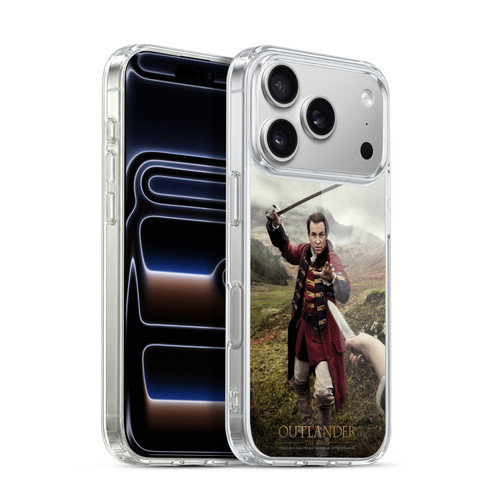 Outlander Characters Jonathan Randall In Action Soft Gel Case for Apple iPhone 17 Pro