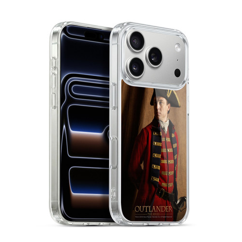 Outlander Characters Jonathan Randall Portrait Soft Gel Case for Apple iPhone 17 Pro
