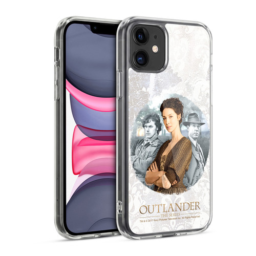 Outlander Portraits Claire, Jamie & Frank Soft Gel Case for Apple iPhone 11