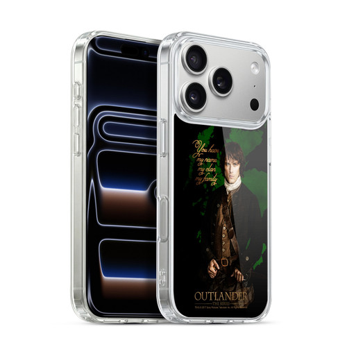 Outlander Portraits Jamie Soft Gel Case for Apple iPhone 17 Pro