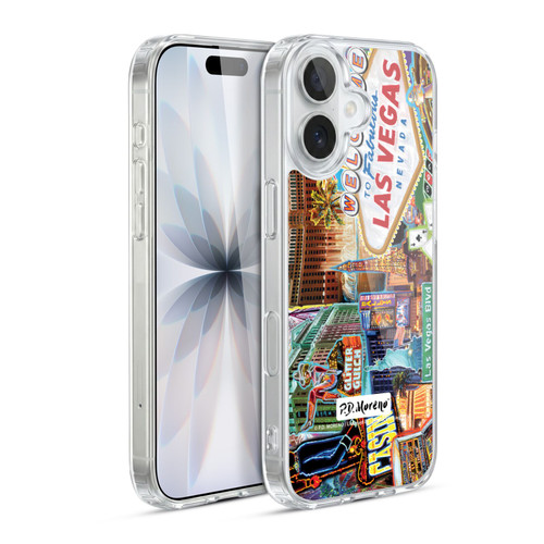 P.D. Moreno Cities Las Vegas 1 Soft Gel Case for Apple iPhone 17