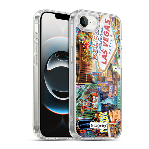 P.D. Moreno Cities Las Vegas 1 Soft Gel Case for Apple iPhone 16e / Apple iPhone 17e & MagSafe