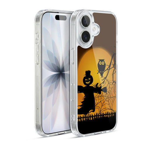 Simone Gatterwe Halloween Scarecrow Soft Gel Case for Apple iPhone 17