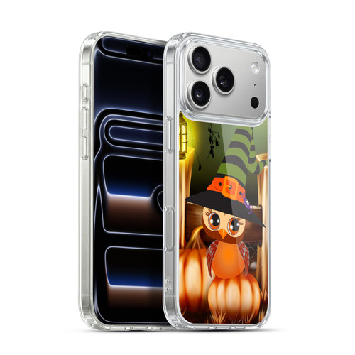 Simone Gatterwe Halloween Owl Soft Gel Case for Apple iPhone 17 Pro Max