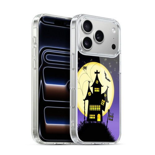 Simone Gatterwe Halloween Haunted House Soft Gel Case for Apple iPhone 17 Pro