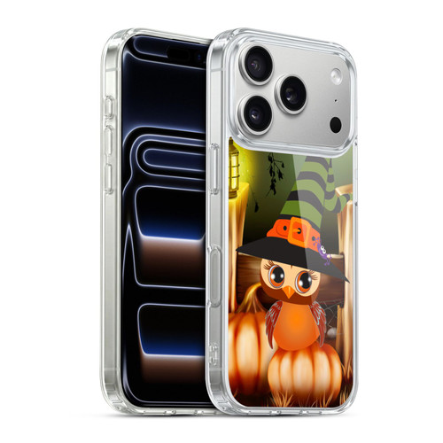 Simone Gatterwe Halloween Owl Soft Gel Case for Apple iPhone 17 Pro