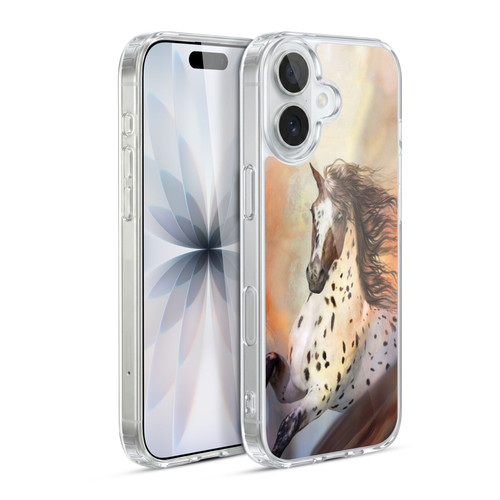 Simone Gatterwe Horses Wild 2 Soft Gel Case for Apple iPhone 17