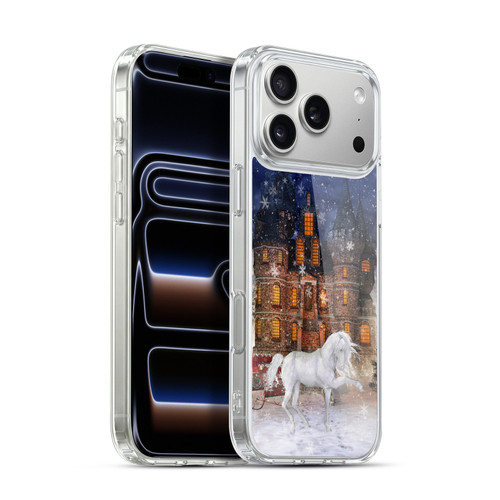 Simone Gatterwe Horses Christmas Time Soft Gel Case for Apple iPhone 17 Pro Max