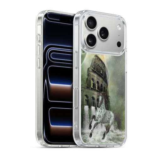 Simone Gatterwe Horses The Escape Soft Gel Case for Apple iPhone 17 Pro
