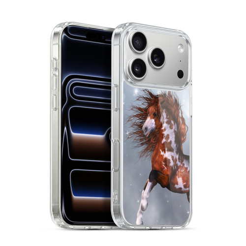 Simone Gatterwe Horses Native Soft Gel Case for Apple iPhone 17 Pro