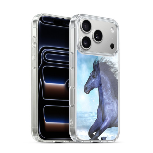 Simone Gatterwe Horses Wild Soft Gel Case for Apple iPhone 17 Pro