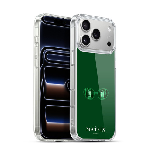 The Matrix Key Art Glass Soft Gel Case for Apple iPhone 17 Pro Max