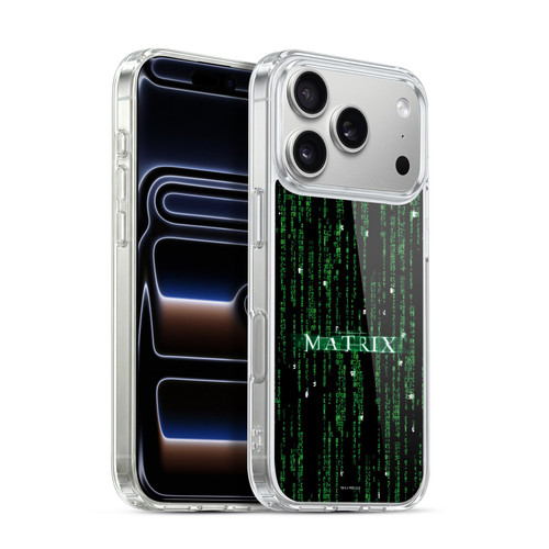 The Matrix Key Art Codes Soft Gel Case for Apple iPhone 17 Pro